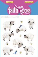 Counting Sheep - Faith That Sticks Stickers (Stickers)