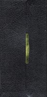 KJV Checkbook Bible With Flap, Black