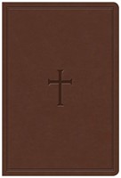 KJV Giant Print Reference Bible, Brown LeatherTouch (Imitation Leather)