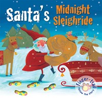 Santa'S Midnight Sleighride (Board Book)