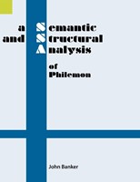 Semantic and Structural Analysis of Philemon, A (Paperback)