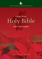 NRSV Large-Print Text Bible with Apocrypha, NR690:TA (Hard Cover)