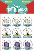 Welcome, Jesus! - Faith That Sticks Stickers (Stickers)