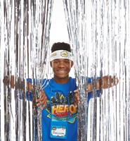 Vacation Bible School (VBS) Silver Decorating Curtain (General Merchandise)