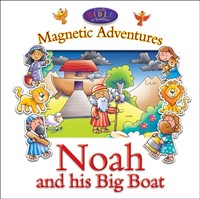 Magnetic Adventures - Noah And His Big Boat (Novelty Book)