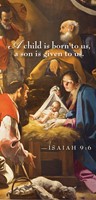 A Child Nativity Christmas Offering Envelope (Pkg of 50) (Bulletin)