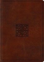 ESV Study Bible, Trutone, Walnut, Celtic Imprint Design (Imitation Leather)