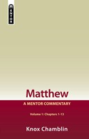 Matthew Volume 1 (Chapters 1-13) (Hard Cover)