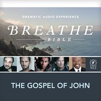 NLT Breathe Gospel of John 2CD (CD-Audio)