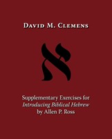 Supplementary Exercises for Introducing Biblical Hebrew by A (Paperback)