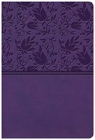 KJV Giant Print Reference Bible, Purple LeatherTouch (Imitation Leather)