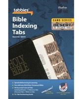 Bible Index Tabs Camo 'Desert' (Tabbies)