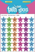 Star Smile Faces - Faith That Sticks Stickers (Stickers)