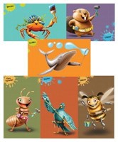 Maker Fun Factory Giant Bible Memory Buddy Posters (Set of 6 (Poster)