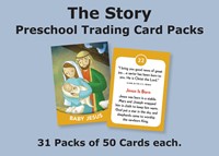 The Story Trading Cards Church Pack: For Preschool (General Merchandise)