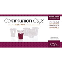 Plastic Communion Cups- Box of 500 (General Merchandise)