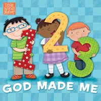 1, 2, 3 God Made Me (Board Book)