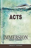 Immersion Bible Studies: Acts (Paperback)