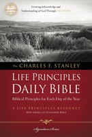 NASB Charles F. Stanley Life Principles Daily Bible (Paperback)