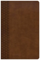 CSB Everyday Study Bible, British Tan LeatherTouch (Imitation Leather)