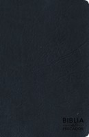 RVR 1960 Biblia del Pescador letra grande, azul símil piel (Imitation Leather)
