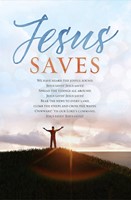 Jesus Saves Bulletin (Pack of 100) (Bulletin)