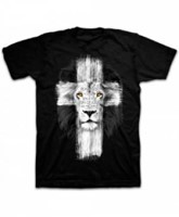 T-Shirt Lion Cross Adult Large