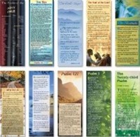 Bible Passage Bookmarks (mixed pack of 10)