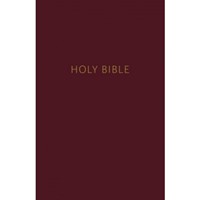NKJV Pew Bible, Burgundy, Red Letter Ed. (Hard Cover)