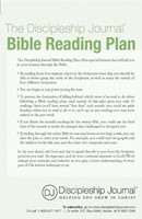The Discipleship Journal Bible Reading Plan (pack of 25) (Pamphlet)