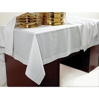 White Linen Communion Table Cover (General Merchandise)