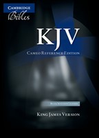 KJV Cameo Reference Edition, Black Imitation Leather (Imitation Leather)