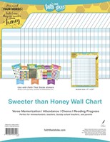 Sweeter Than Honey Wall Chart (Fold-Out/Chart)