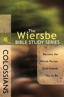 The Wiersbe Bible Study Series: Colossians (Paperback)
