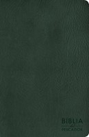 NVI Biblia del Pescador letra grande, verde símil piel (Imitation Leather)