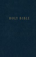 NLT Pew Bible, Navy (Hard Cover)