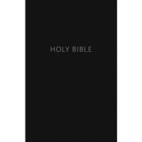 NKJV Pew Bible, Black, Red Letter Ed. (Hard Cover)