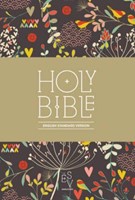 ESV Anglicised Compact Floral HB (Hard Cover)