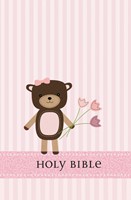 ICB Baby Bear Bible - Girl (Hard Cover)