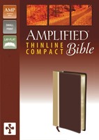 Amplified Thinline Bible Compact (Leather-Look)