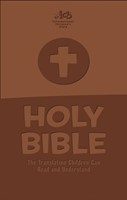 International Children's Bible - Brown Leathersoft Cover (Paperback)