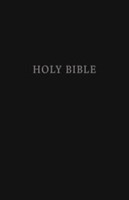 KJV Pew Bible, Large Print, Black, Red Letter Edition (Hard Cover)