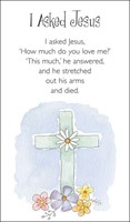 I Asked Jesus Prayer Cards (Paperback)