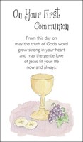 On Your First Communion Prayer Cards (Miscellaneous Print)