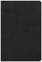 KJV Giant Print Reference Bible, Black LeatherTouch, Indexed (Imitation Leather)