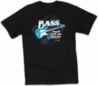 T-Shirt Bass Your Life  2X-LARGE