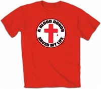 T-Shirt Blood Donor Rd     SMALL