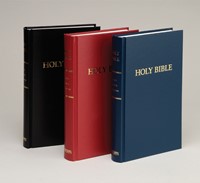 KJV Pew Bible, Blue (Hard Cover)