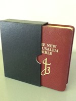 NJB New Jerusalem Bible Pocket, Red (Imitation Leather)