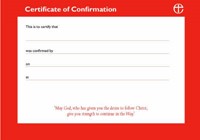 Certificates of Confirmation (pack of 10) (Paperback)